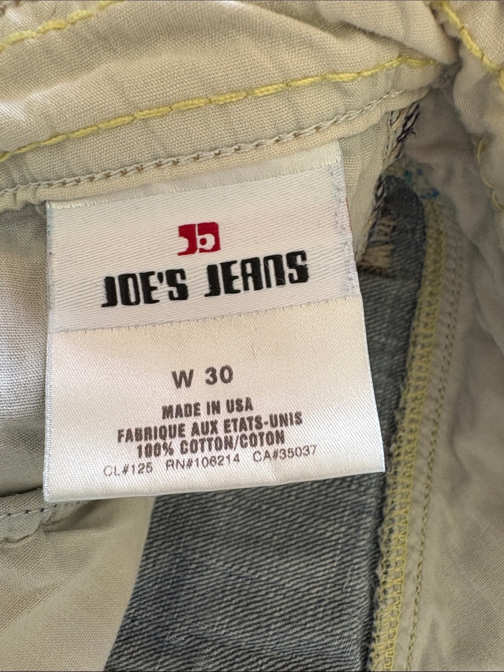 Joe's Jeans 1971 Light Blue Distressed Flare Jeans with Rainbow Embroidery - Picture 7 of 7